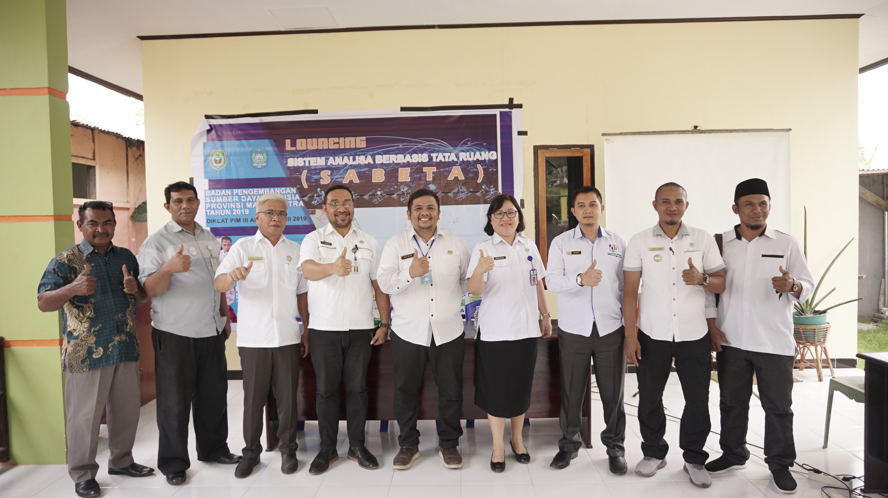 LOUNCHING SABETA (SISTEM ANALISA BERABASIS TATA RUANG)